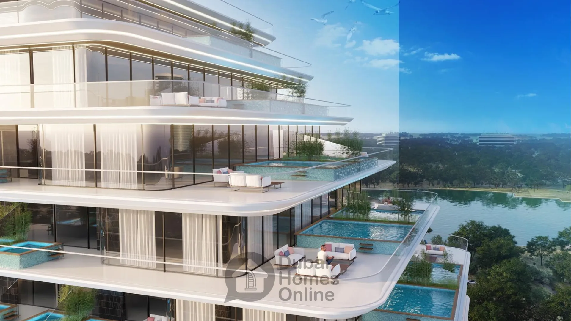 مشروع شقق سمانا جولف فيوز للبيع في مدينة دبي الرياضية