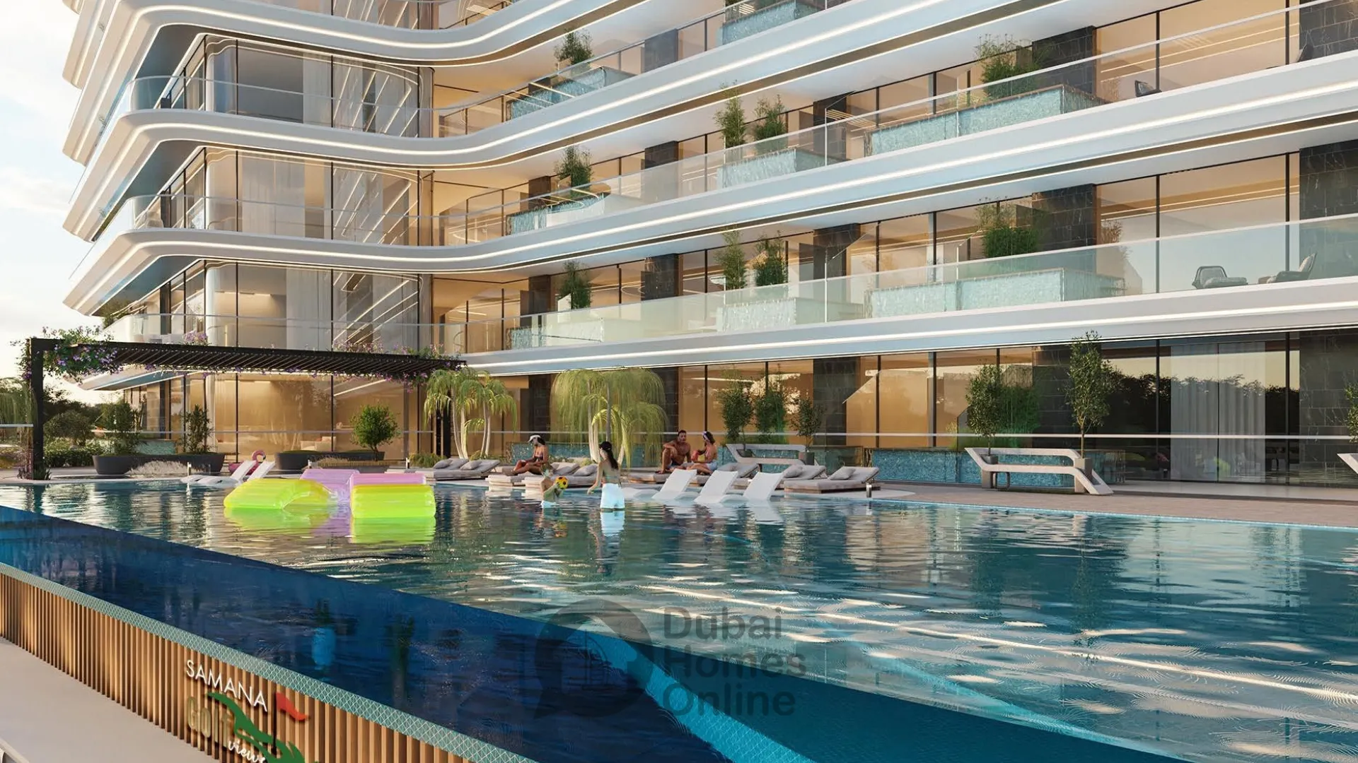 مشروع شقق سمانا جولف فيوز للبيع في مدينة دبي الرياضية