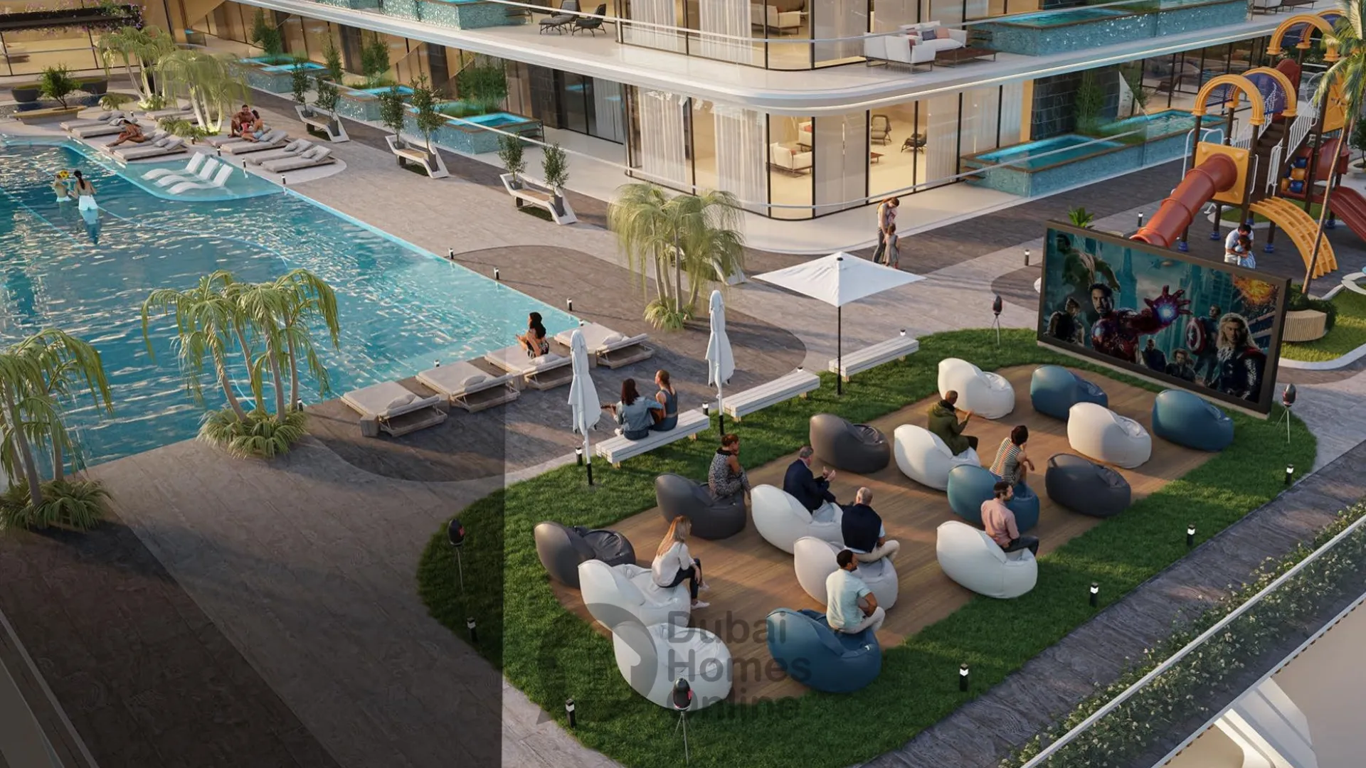 مشروع شقق سمانا جولف فيوز للبيع في مدينة دبي الرياضية