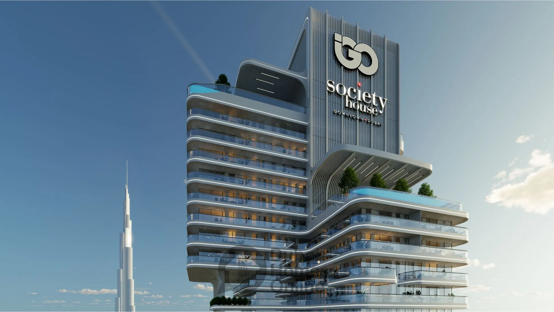 شقق سوسايتي هاوس للبيع من ايجو في داون تاون دبي