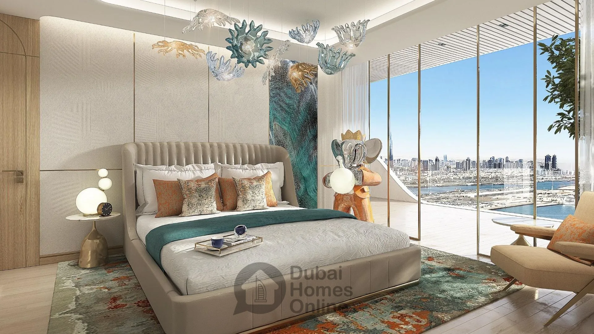 آپارتمان های کورال ریف داماک برای فروش در منطقه دبی ماریتایم سیتی