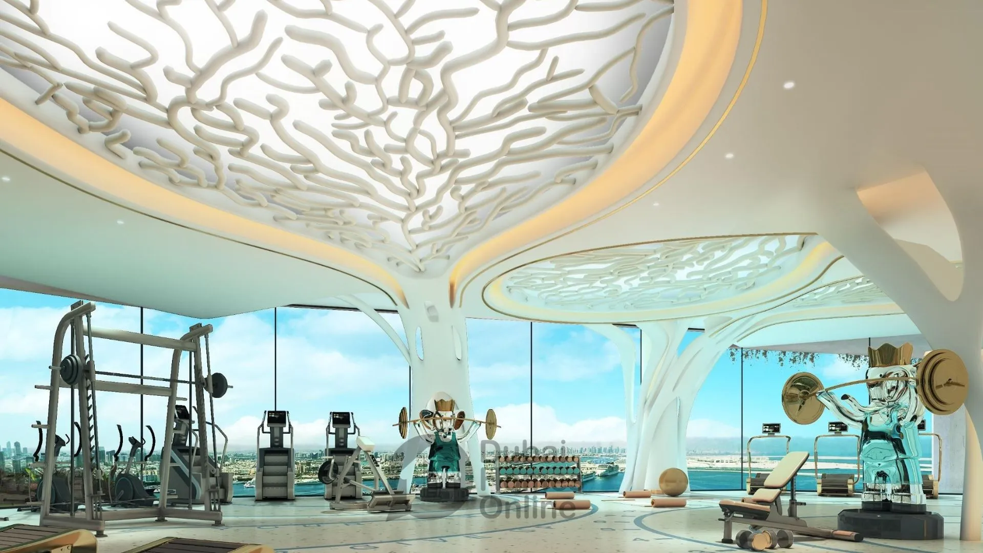 آپارتمان های کورال ریف داماک برای فروش در منطقه دبی ماریتایم سیتی