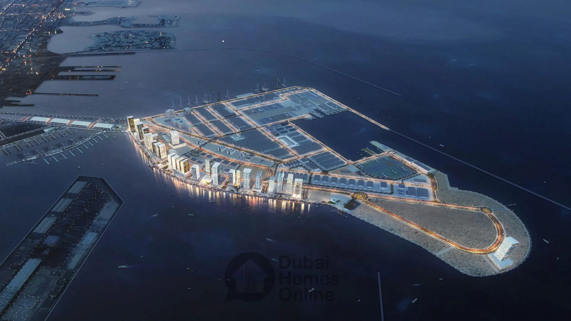 آپارتمان های کورال ریف داماک برای فروش در منطقه دبی ماریتایم سیتی