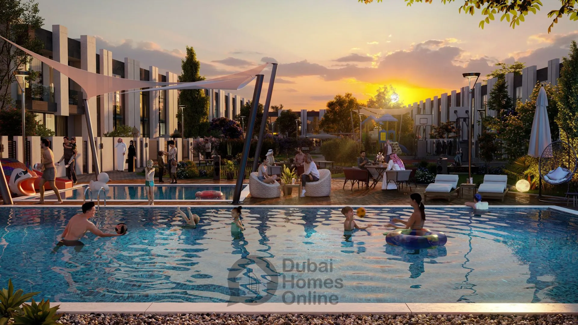 Reportage Village Townhouses for sale at Dubailand