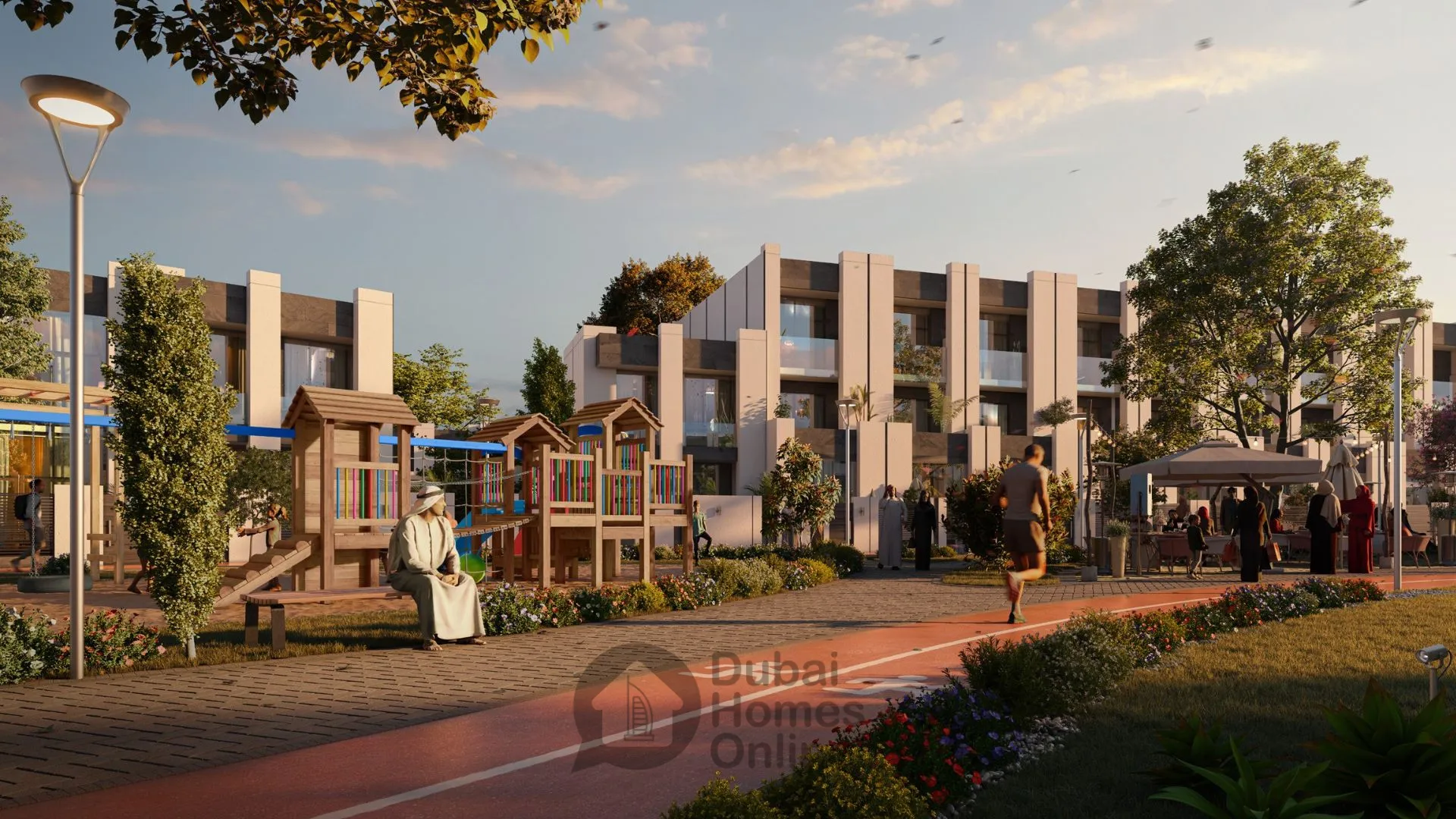 Reportage Village Townhouses for sale at Dubailand