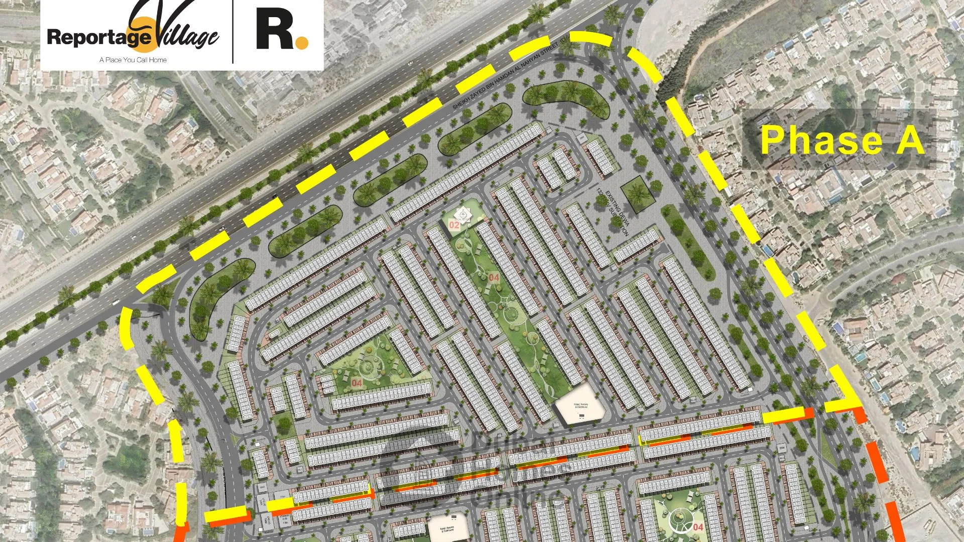 Reportage Village Townhouses for sale at Dubailand