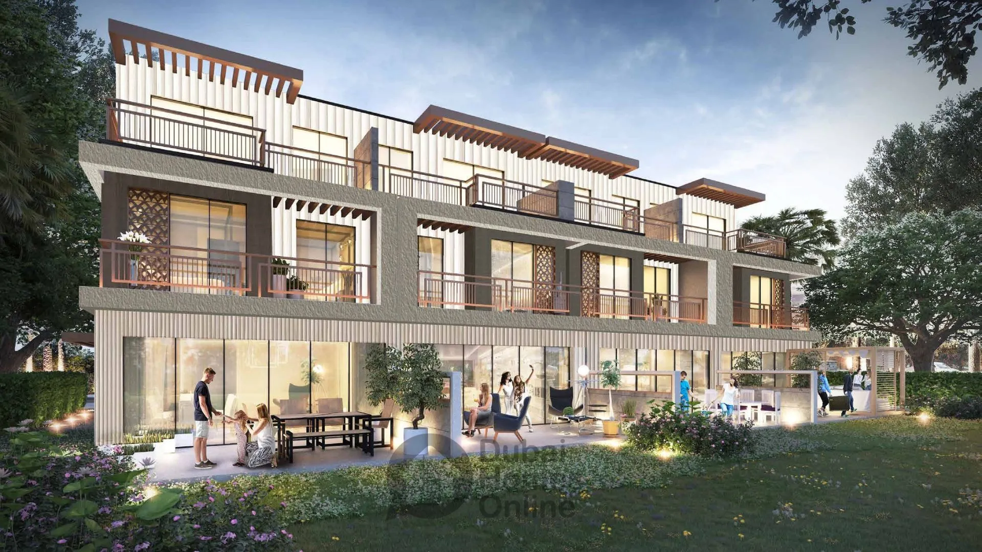 خرید تاون هاوس در پروژه داماک ورونا تاون در منطقه داماک هیلز 2 دبی