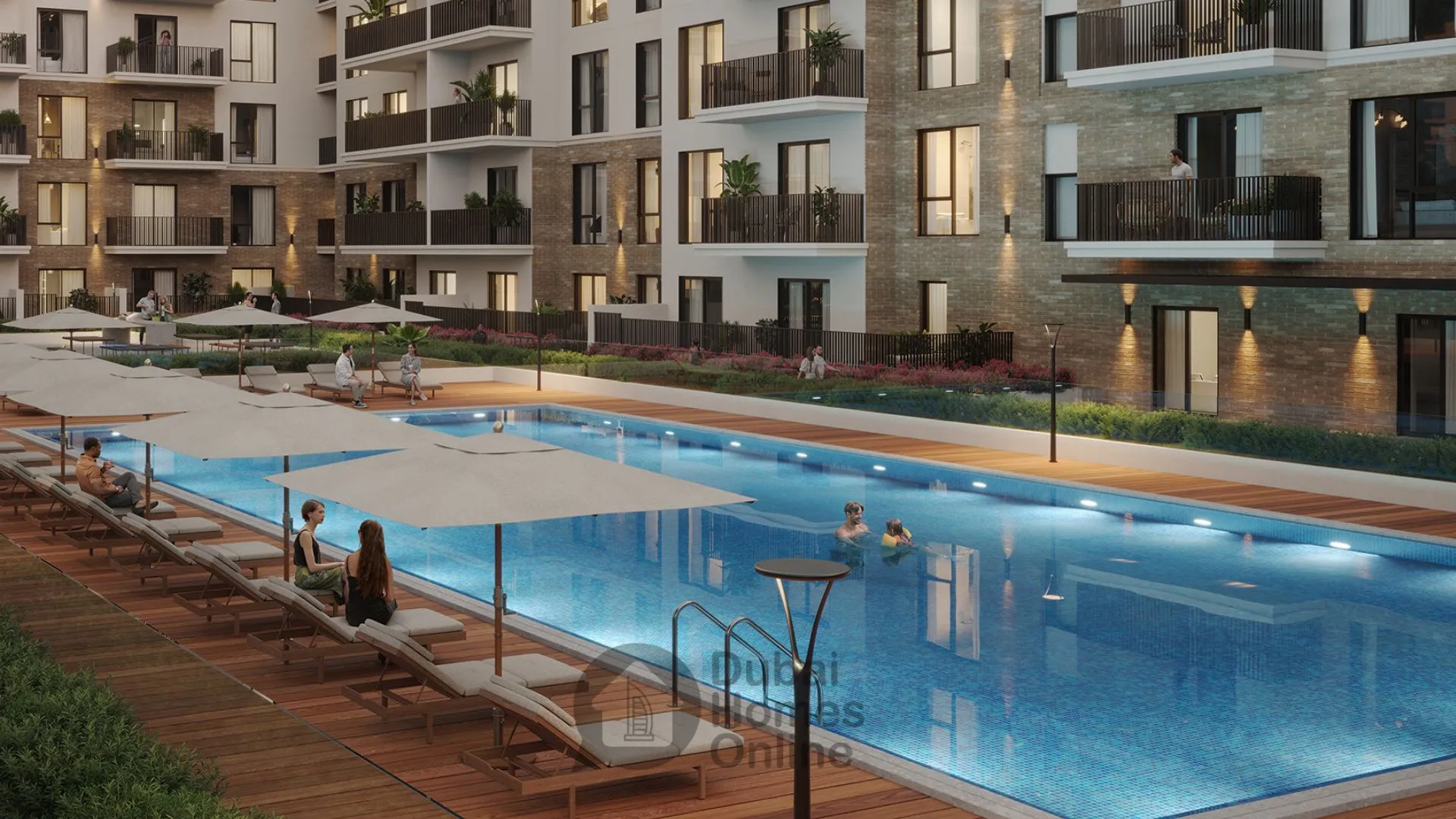 آپارتمان های مایفر نشاما برای فروش در منطقه تاون اسکوئر دبی