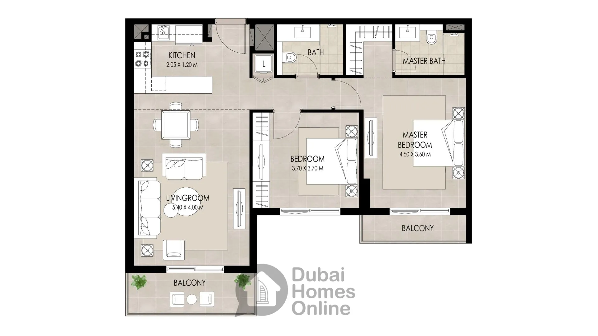 آپارتمان های مایفر نشاما برای فروش در منطقه تاون اسکوئر دبی
