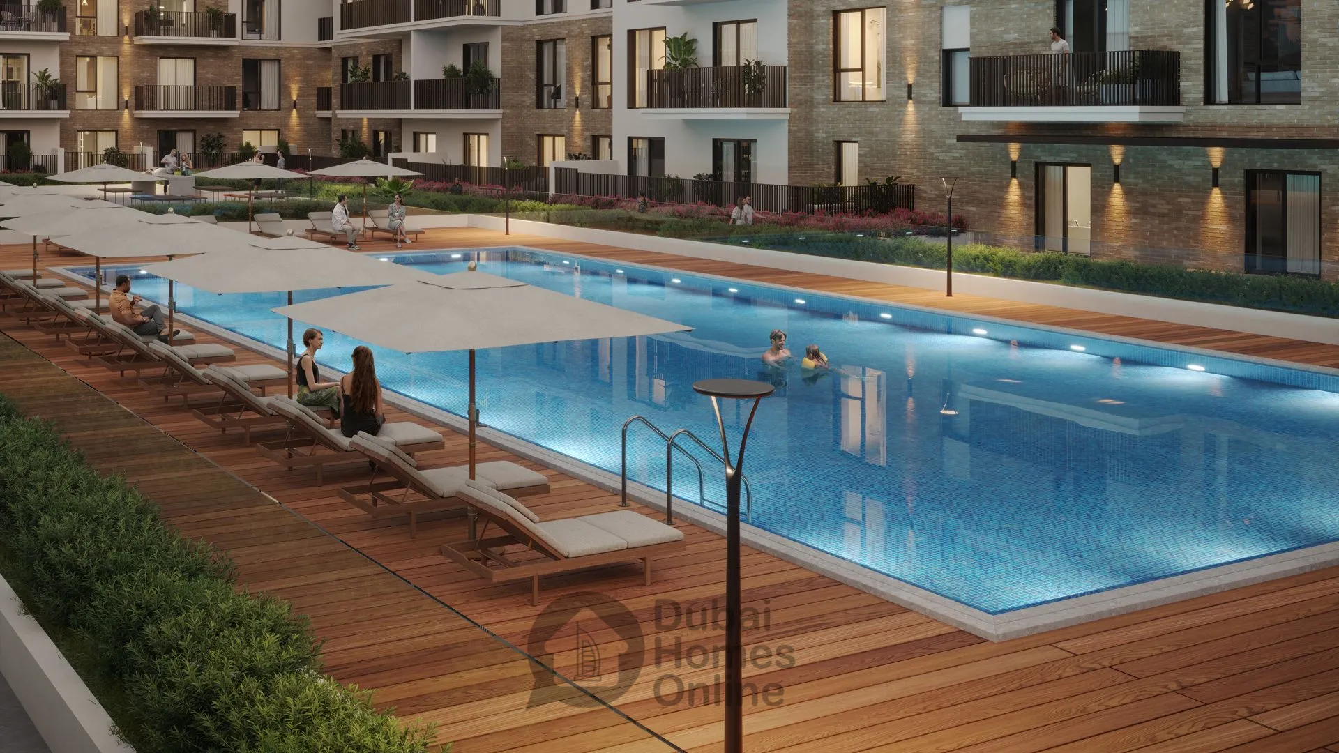 آپارتمان های مایفر نشاما برای فروش در منطقه تاون اسکوئر دبی