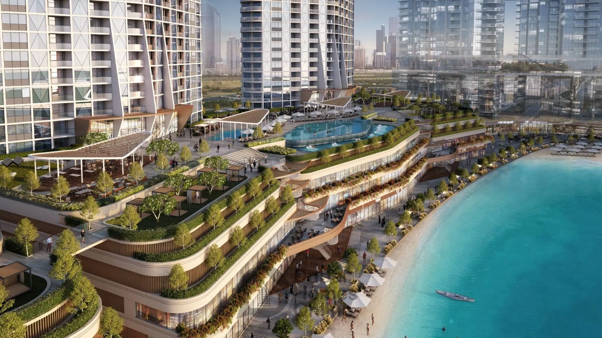 330 Riverside Crescent Apartments for sale at Sobha Hartland 2 in Dubai