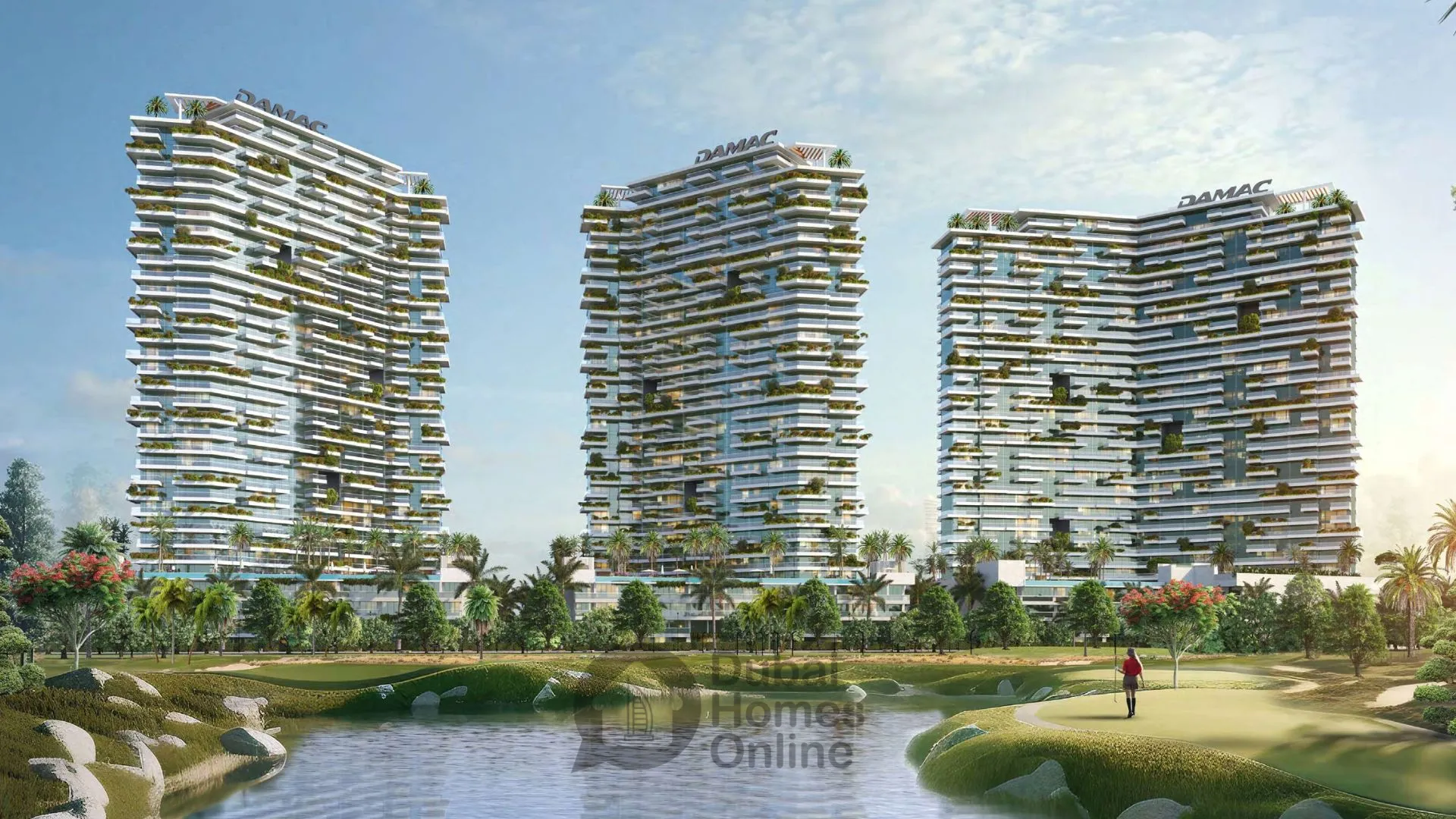 Golf Greens Apartments for sale at Damac Hills in Dubai