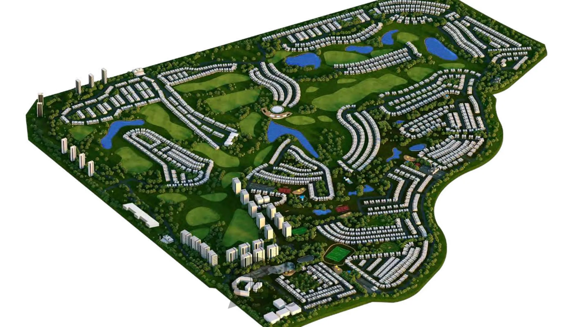 Golf Greens Apartments for sale at Damac Hills in Dubai