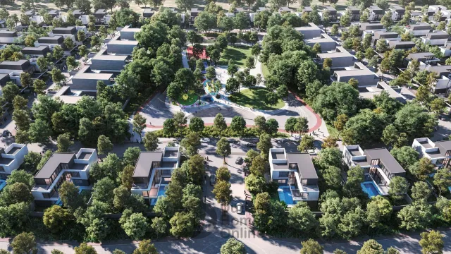 Jouri Hills Villas for sale By Arada at Jumeirah Golf Estates in Dubai