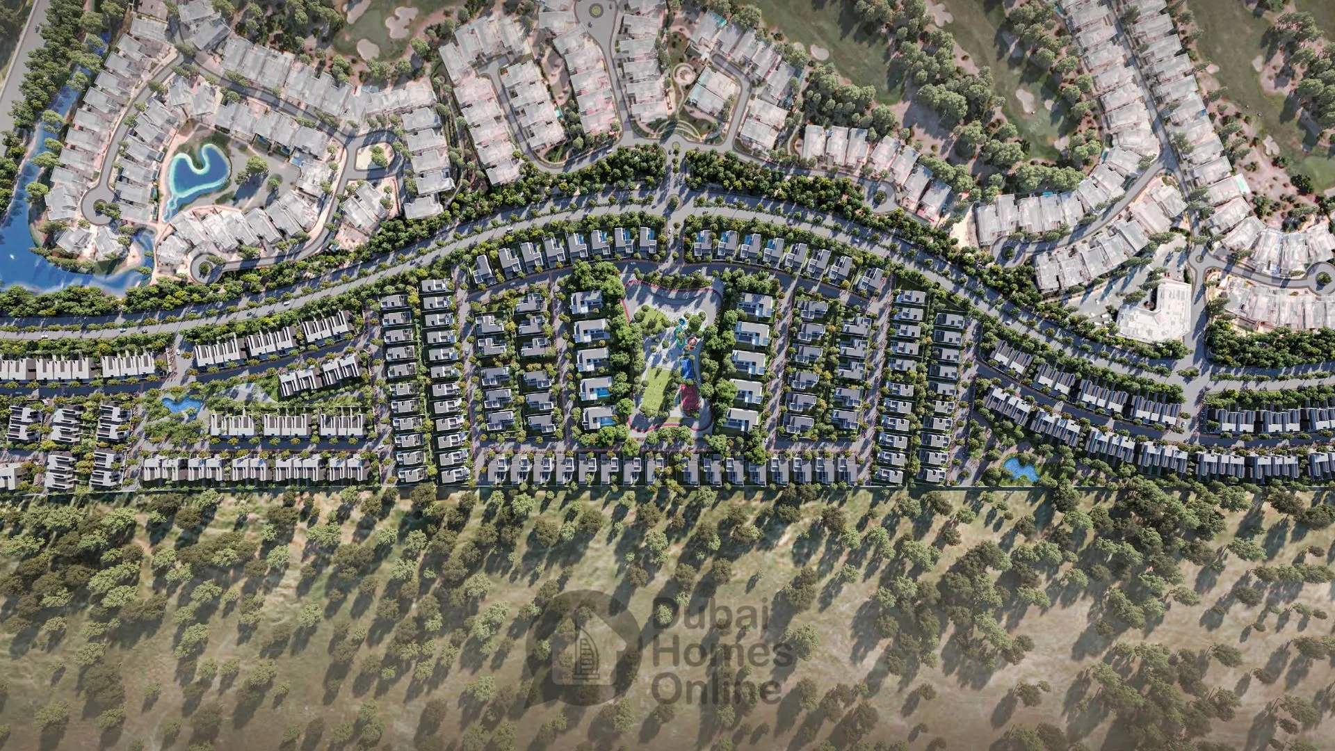 Jouri Hills Villas for sale By Arada at Jumeirah Golf Estates in Dubai