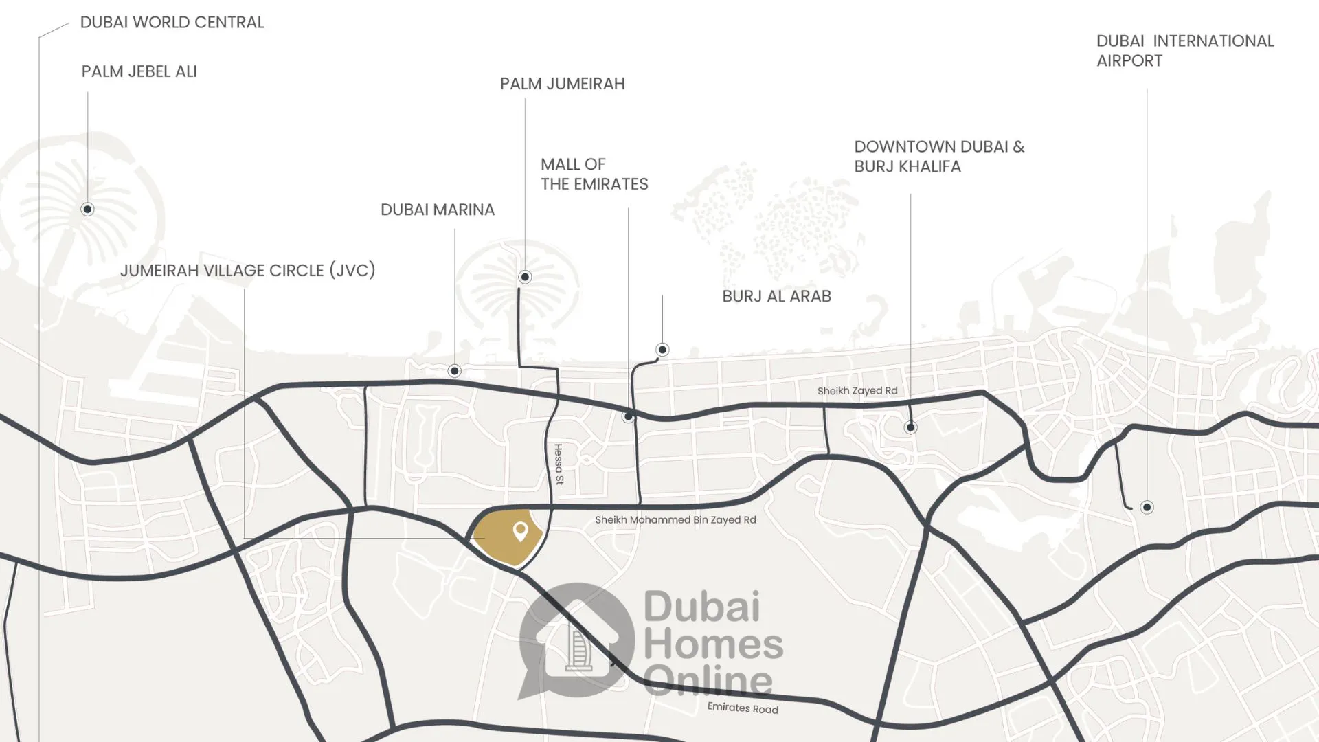 Hadley Heights Apartments for sale By Leos at JVC in Dubai