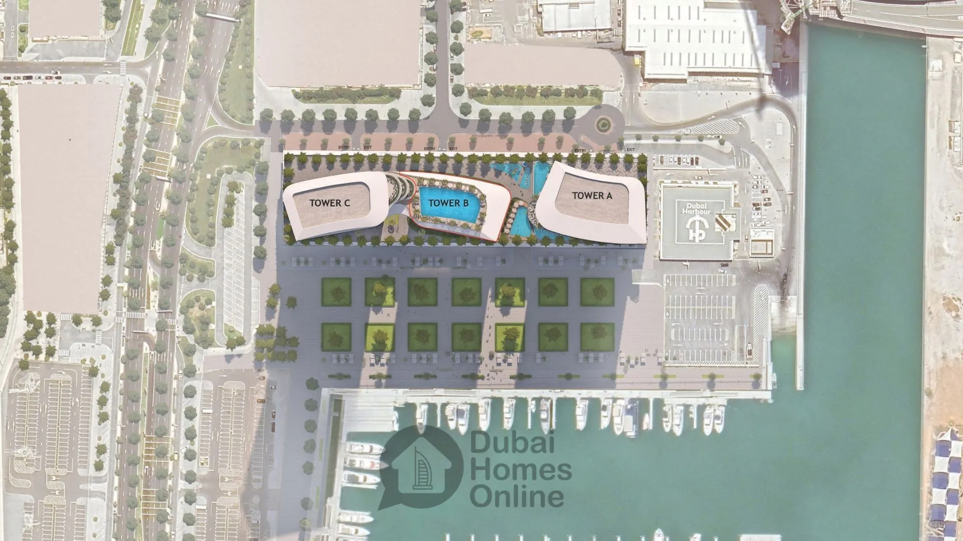 Sobha Seahaven Tower B Apartments for sale at Dubai Harbour