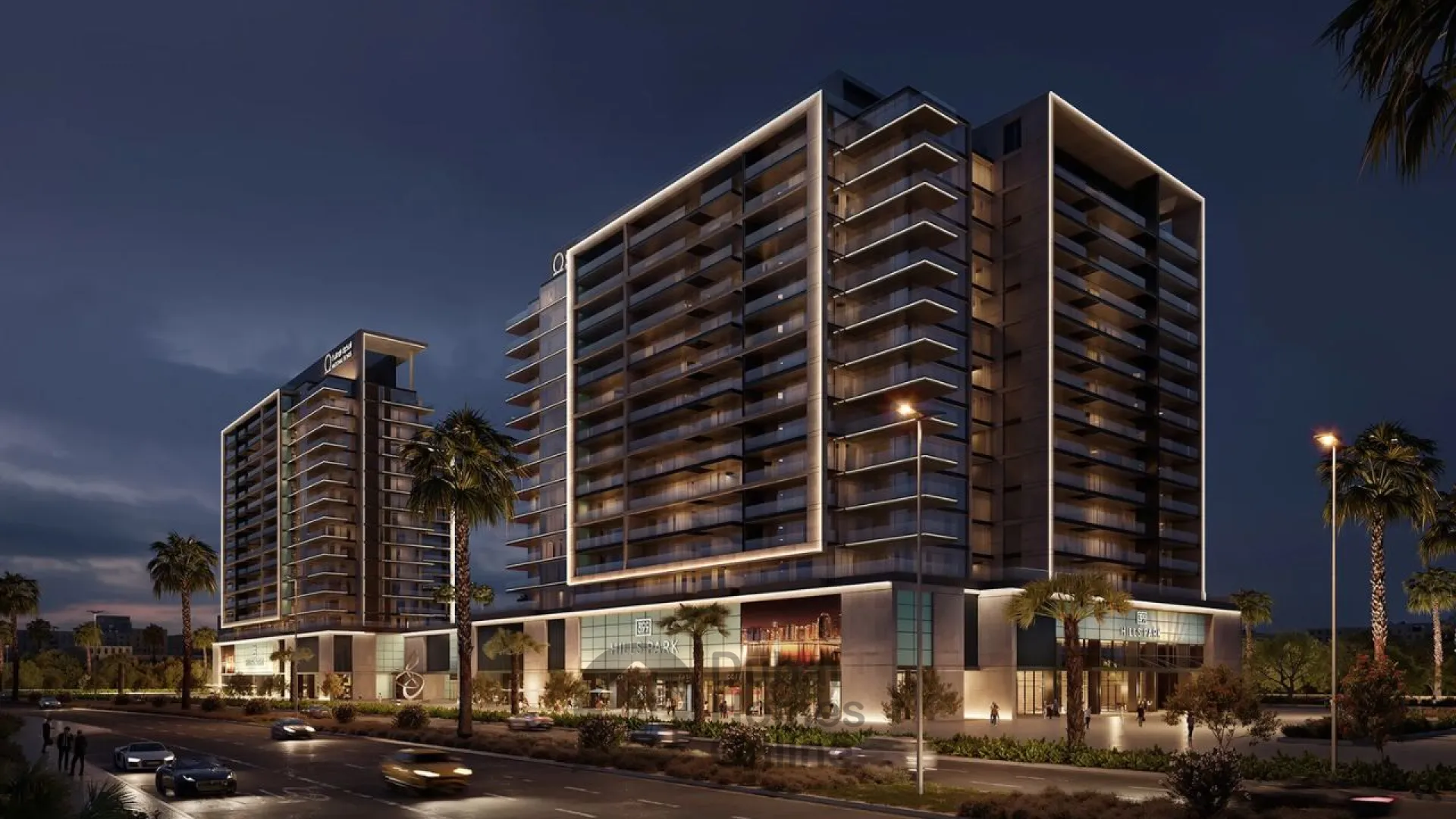 مشروع شقق 399 هيلز بارك للبيع في دبي هيلز استيت