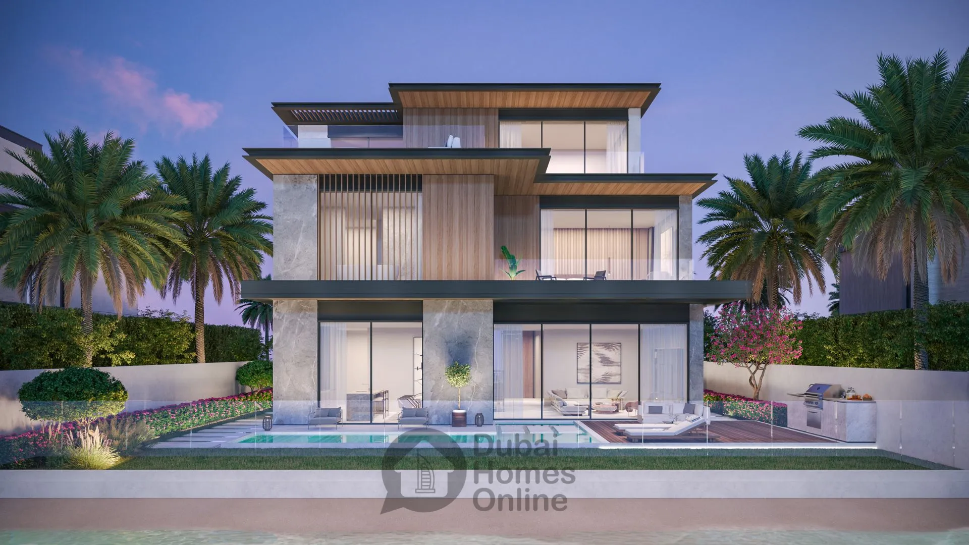 فلل إلينغتون ذا ليكشور للبيع في مدينة محمد بن راشد في دبي