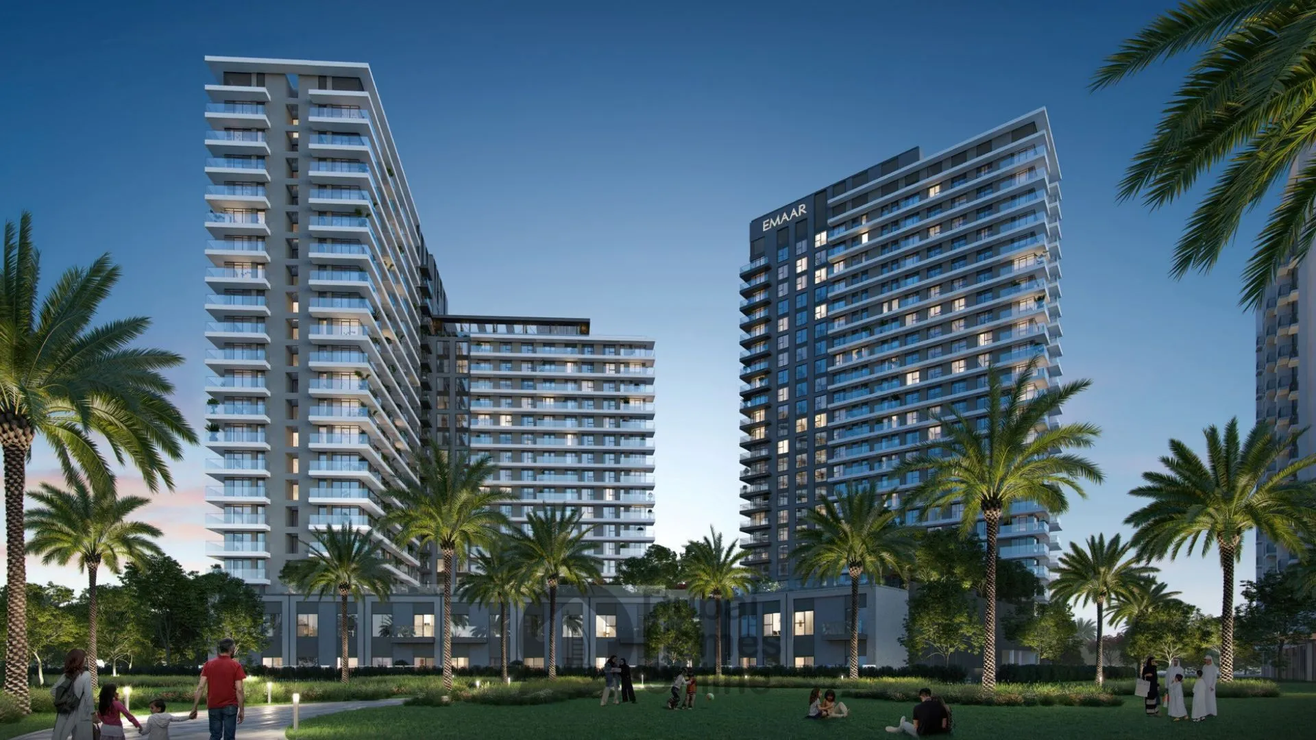 Emaar Greenside Residence Apartments at Dubai Hills Estate + Price and Details