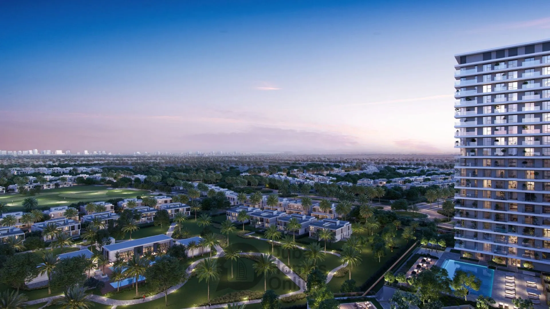 Emaar Greenside Residence Apartments at Dubai Hills Estate + Price and Details
