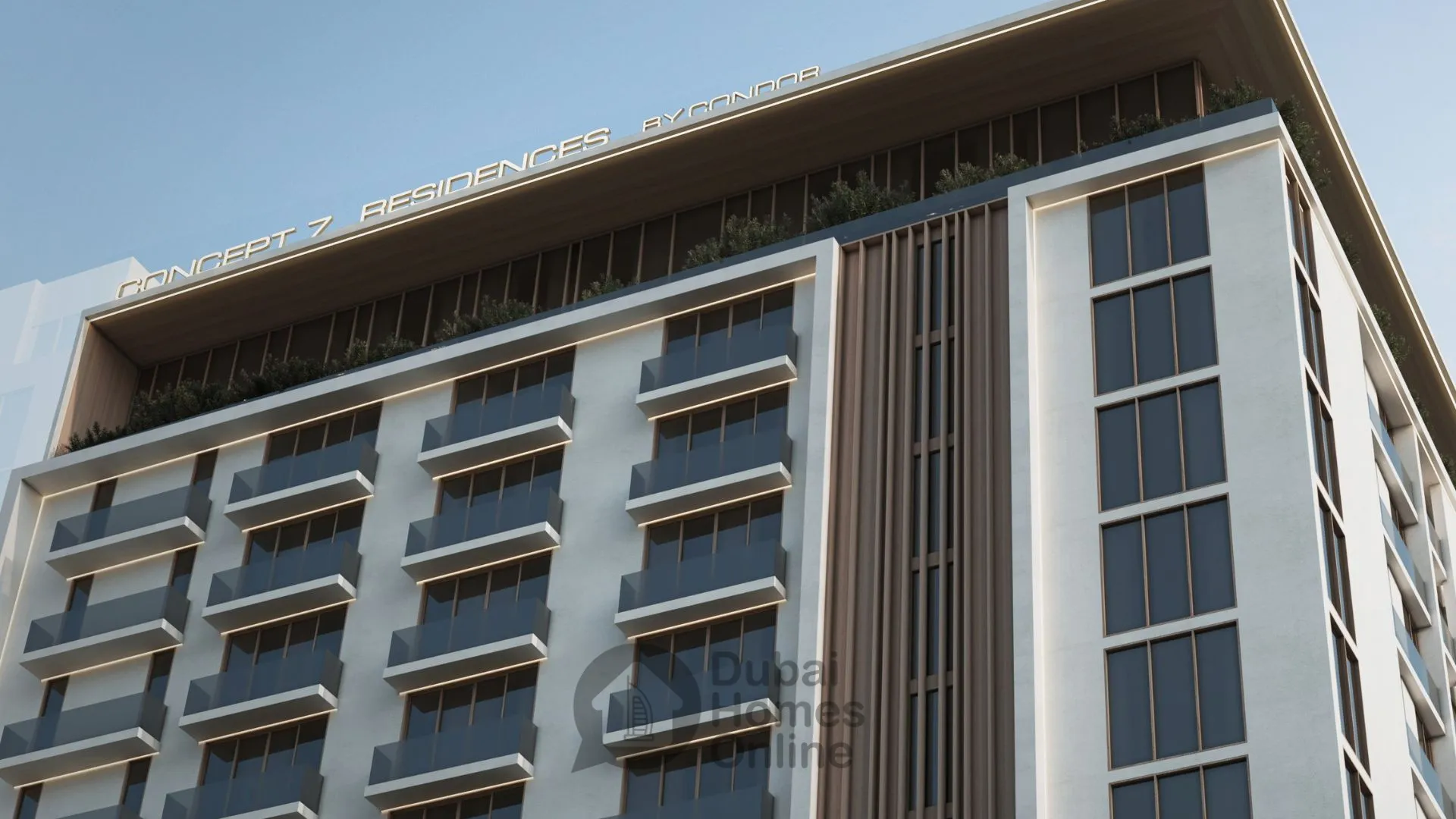 شقق كونسبت 7 ريزيدنس للبيع من كوندور في قرية جميرا الدائرية في دبي