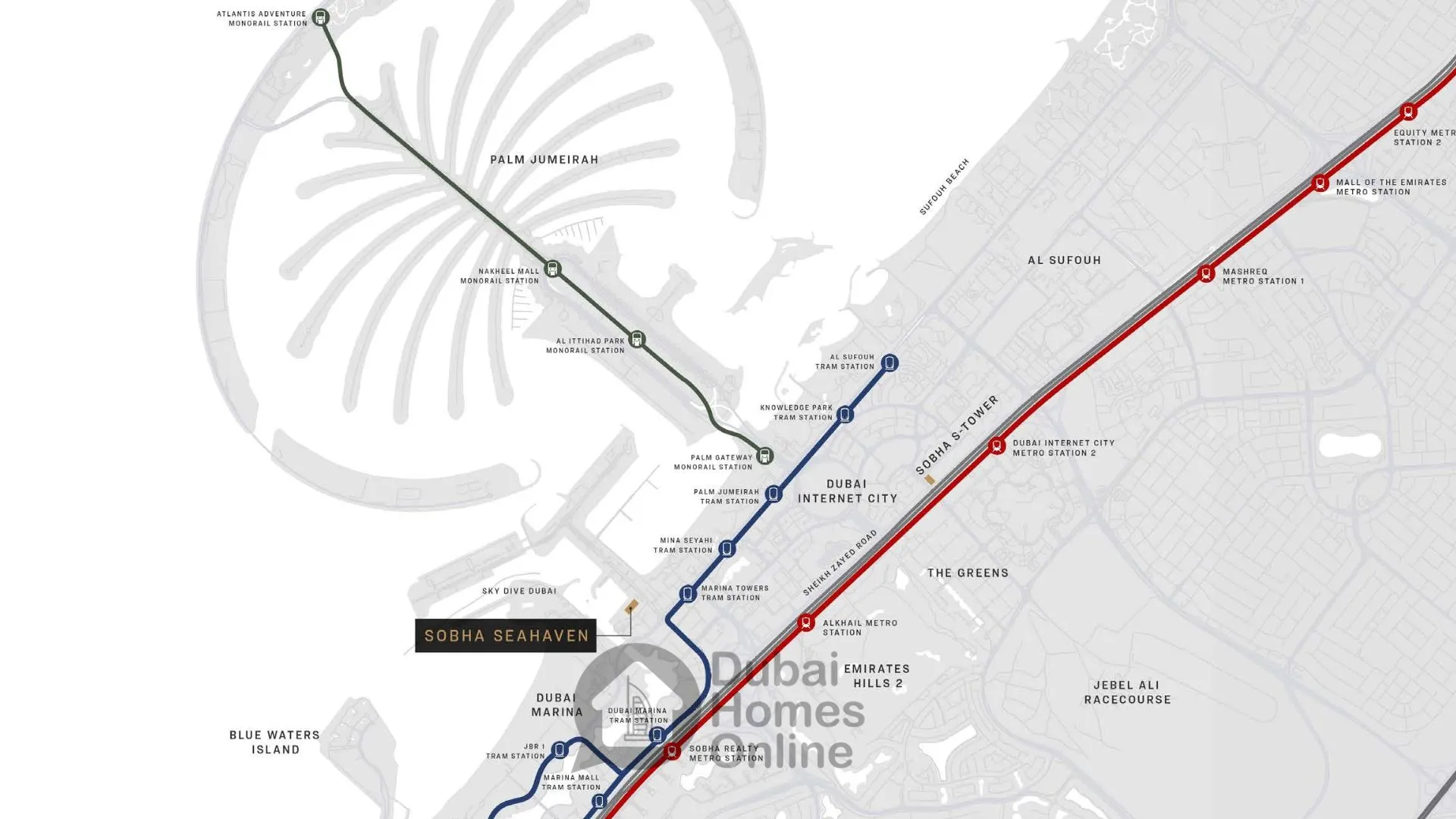 Sobha Seahaven Tower C Apartments for sale at Dubai Harbour