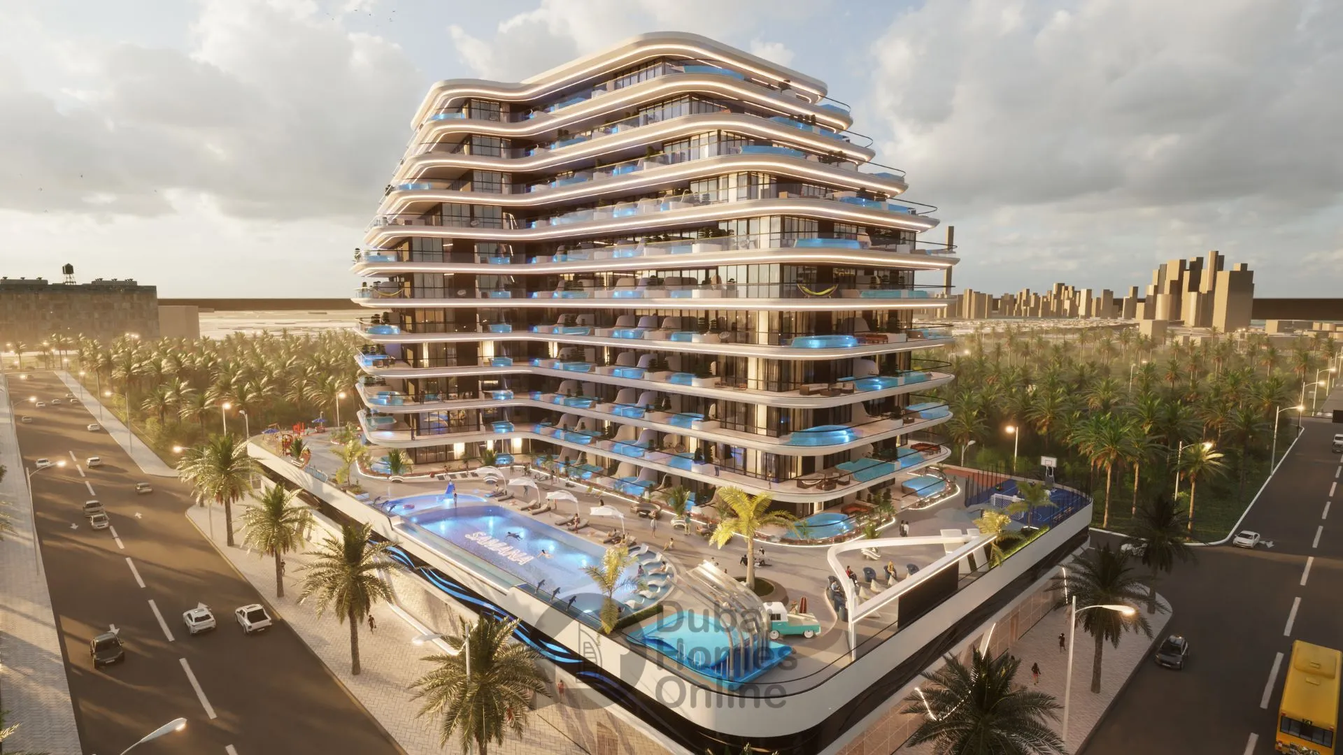 Samana Portofino Apartments for sale at Dubai Production City