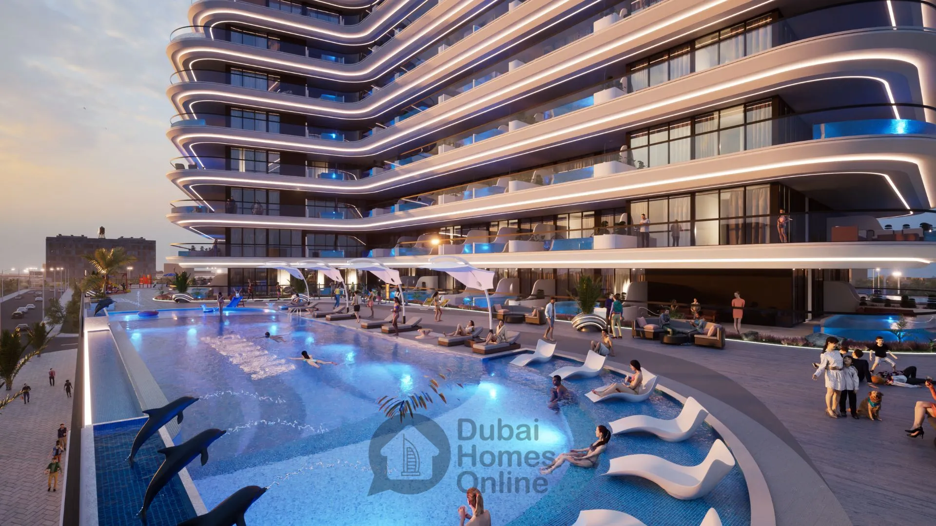 Samana Portofino Apartments for sale at Dubai Production City