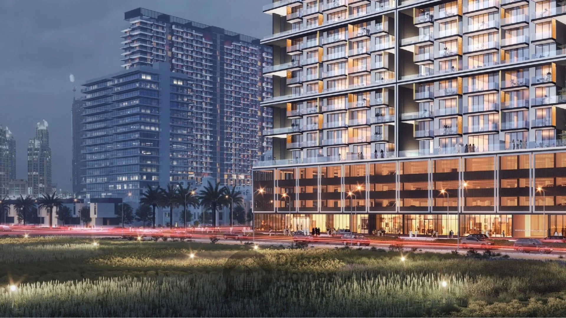 آپارتمان های بن غاطی ارکید برای فروش در منطقه جی وی سی دبی