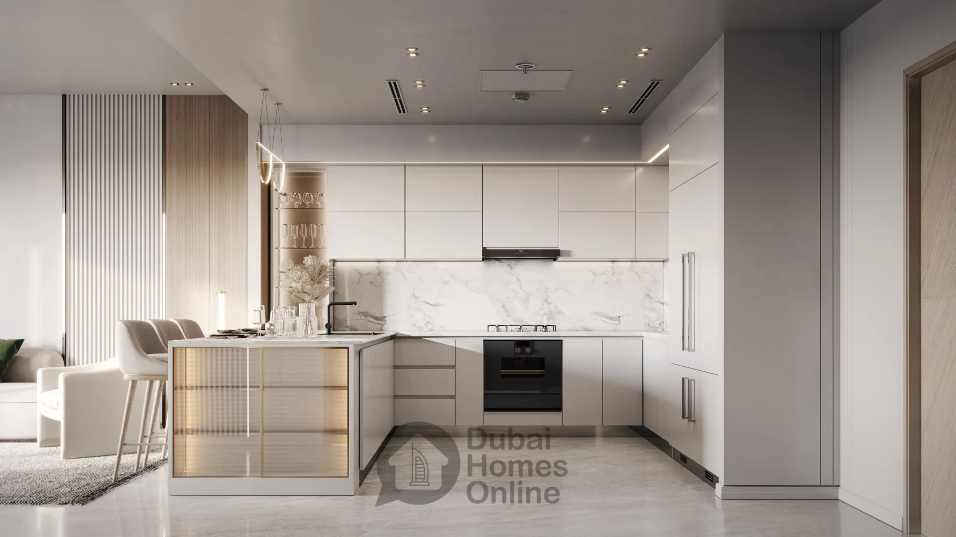 آپارتمان های بن غاطی ارکید برای فروش در منطقه جی وی سی دبی