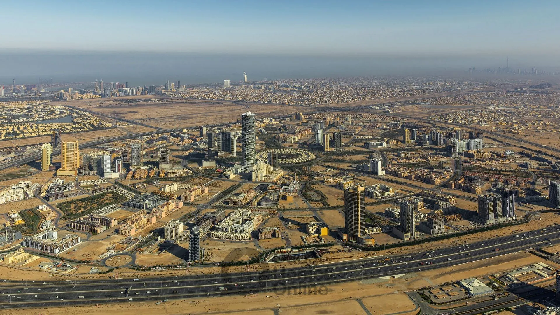 آپارتمان های بن غاطی ارکید برای فروش در منطقه جی وی سی دبی