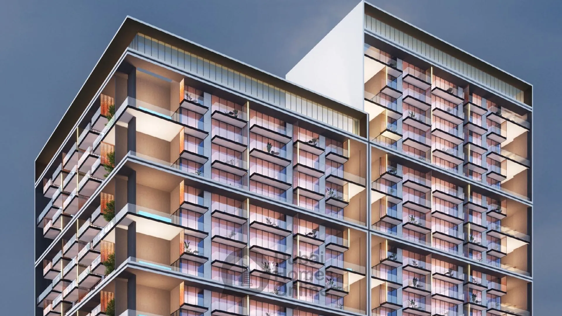 آپارتمان های بن غاطی ارکید برای فروش در منطقه جی وی سی دبی