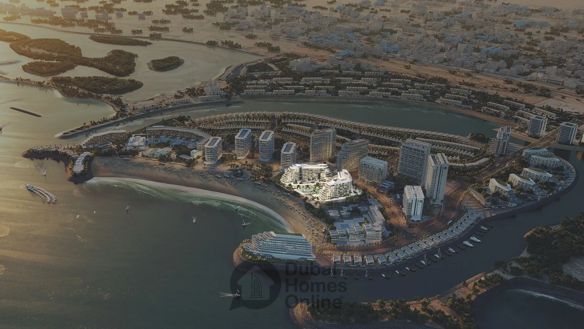 شقق إلينغتون بورتو بلايا للبيع في جزيرة الحياة في رأس الخيمة