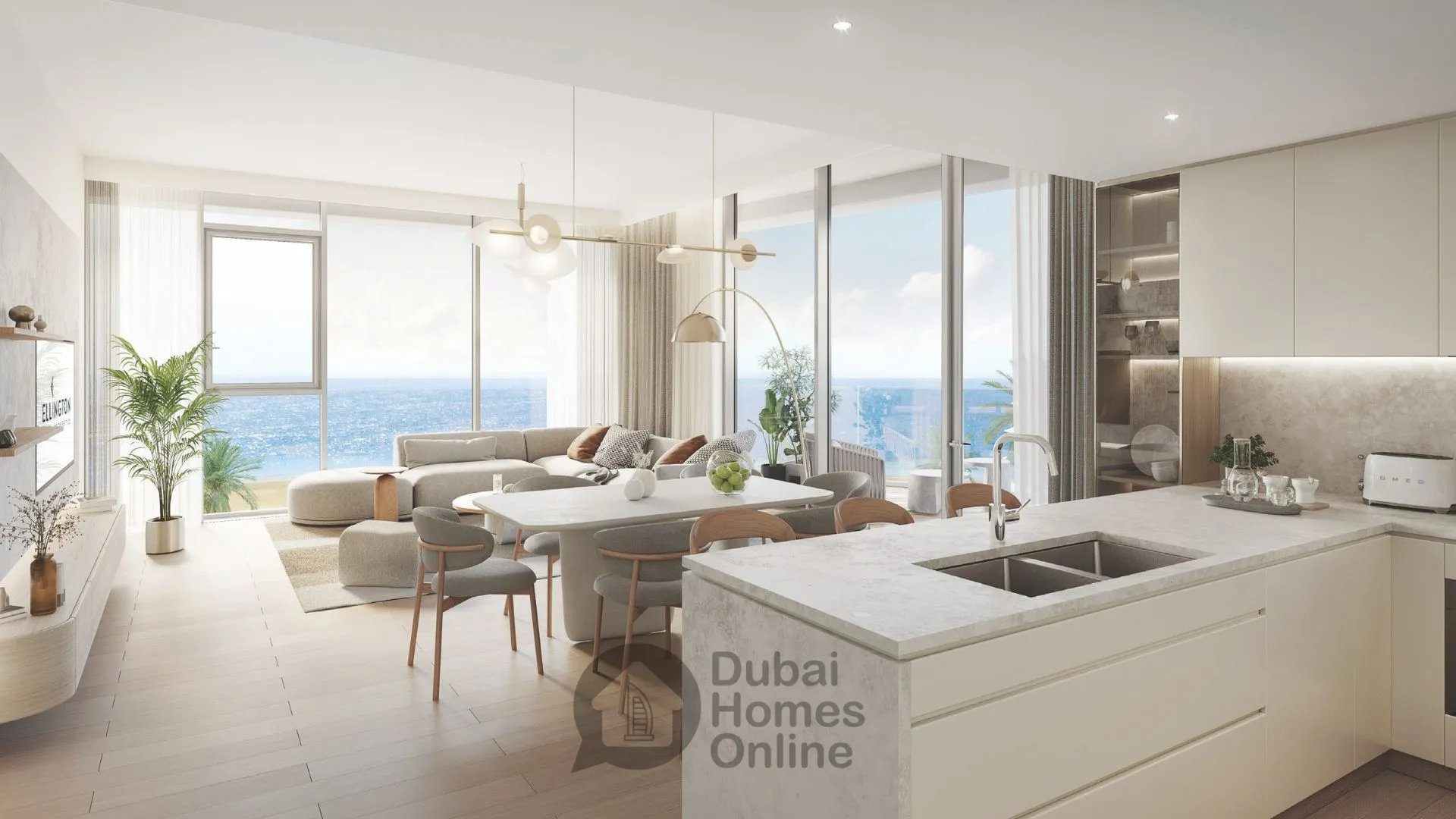 شقق إلينغتون بورتو بلايا للبيع في جزيرة الحياة في رأس الخيمة