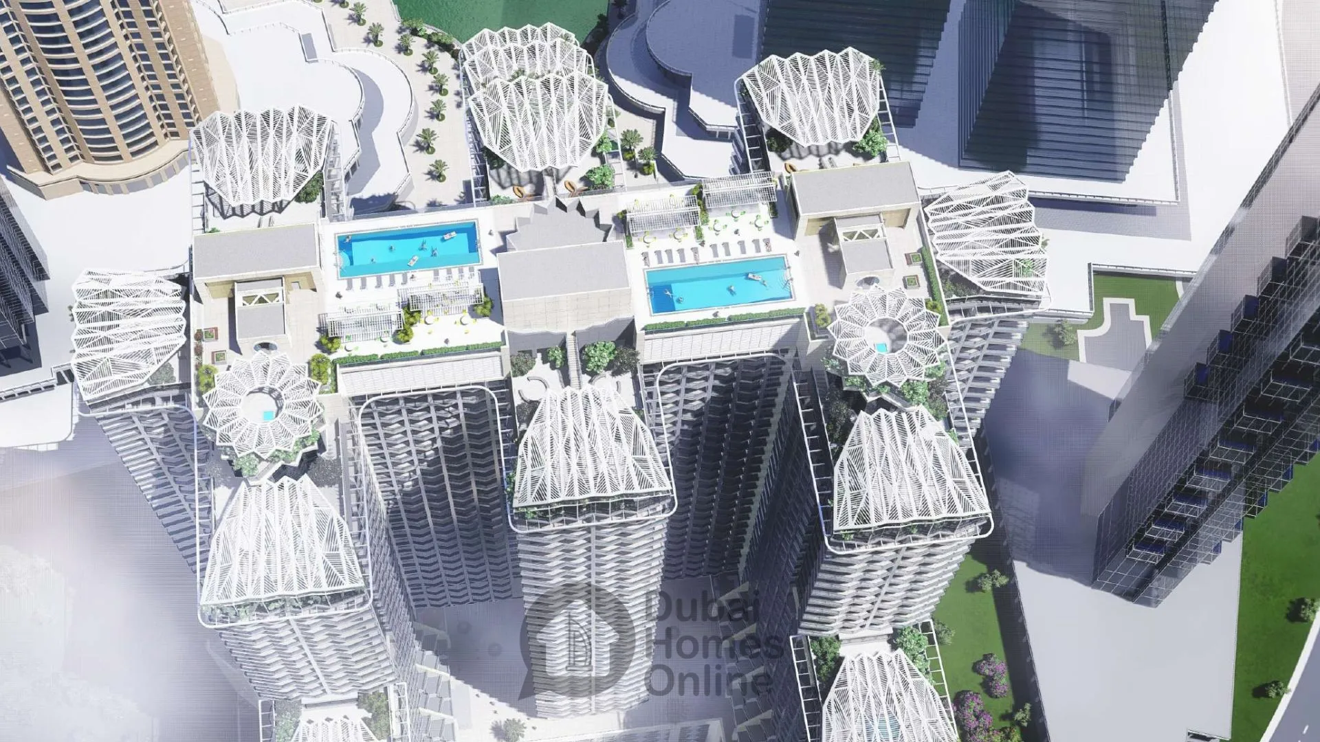 Golf Views Seven City Apartments for sale By Seven Tides at JLT in Dubai