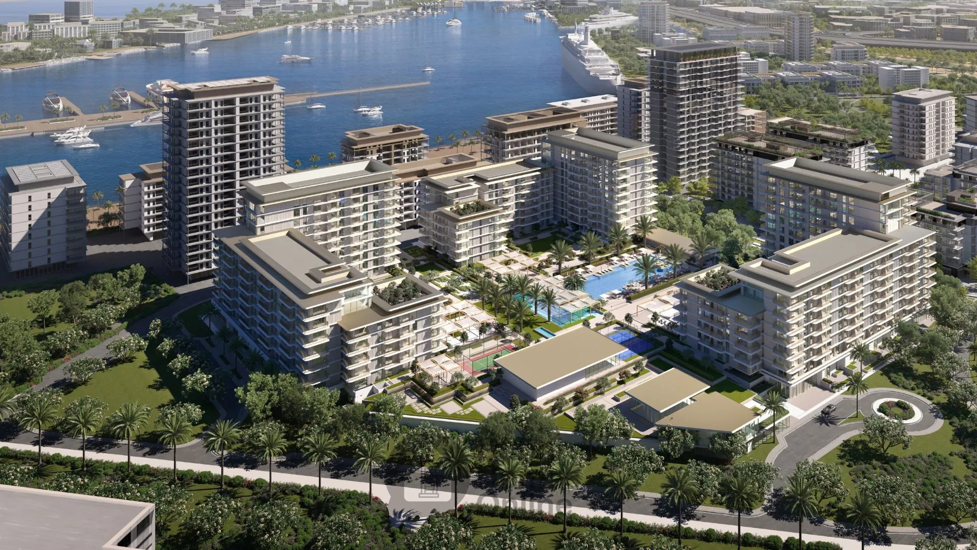 Emaar Clearpoint Apartments For Sale at Mina Rashid in Dubai