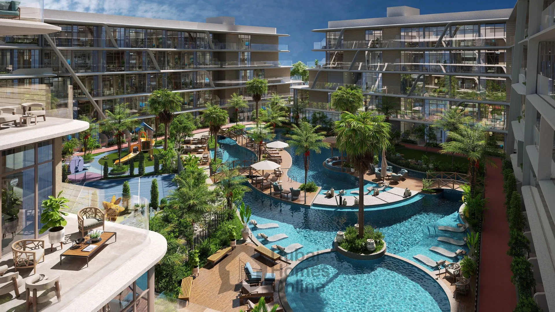 شقق 10 أكسفورد للبيع من قبل مطوري إيمان في قرية جميرا الدائرية في دبي