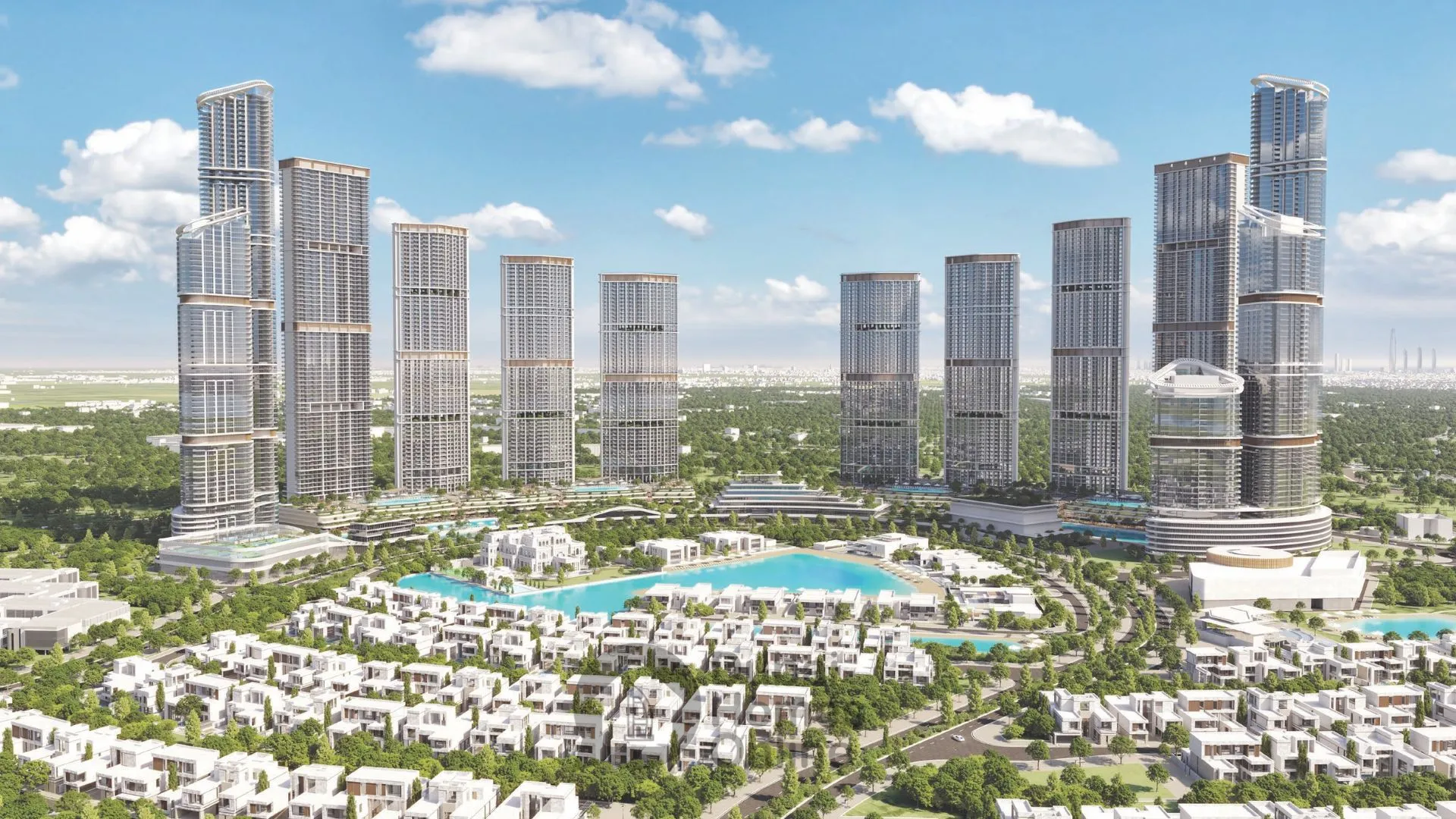 شقق 340 ريفرسايد كريسنت للبيع في شوبا هارتلاند 2 في دبي