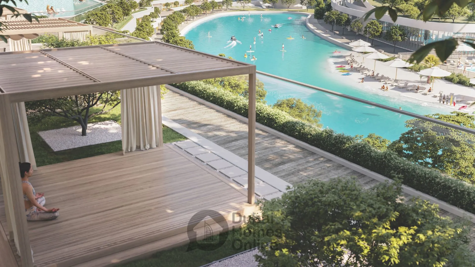 شقق 340 ريفرسايد كريسنت للبيع في شوبا هارتلاند 2 في دبي