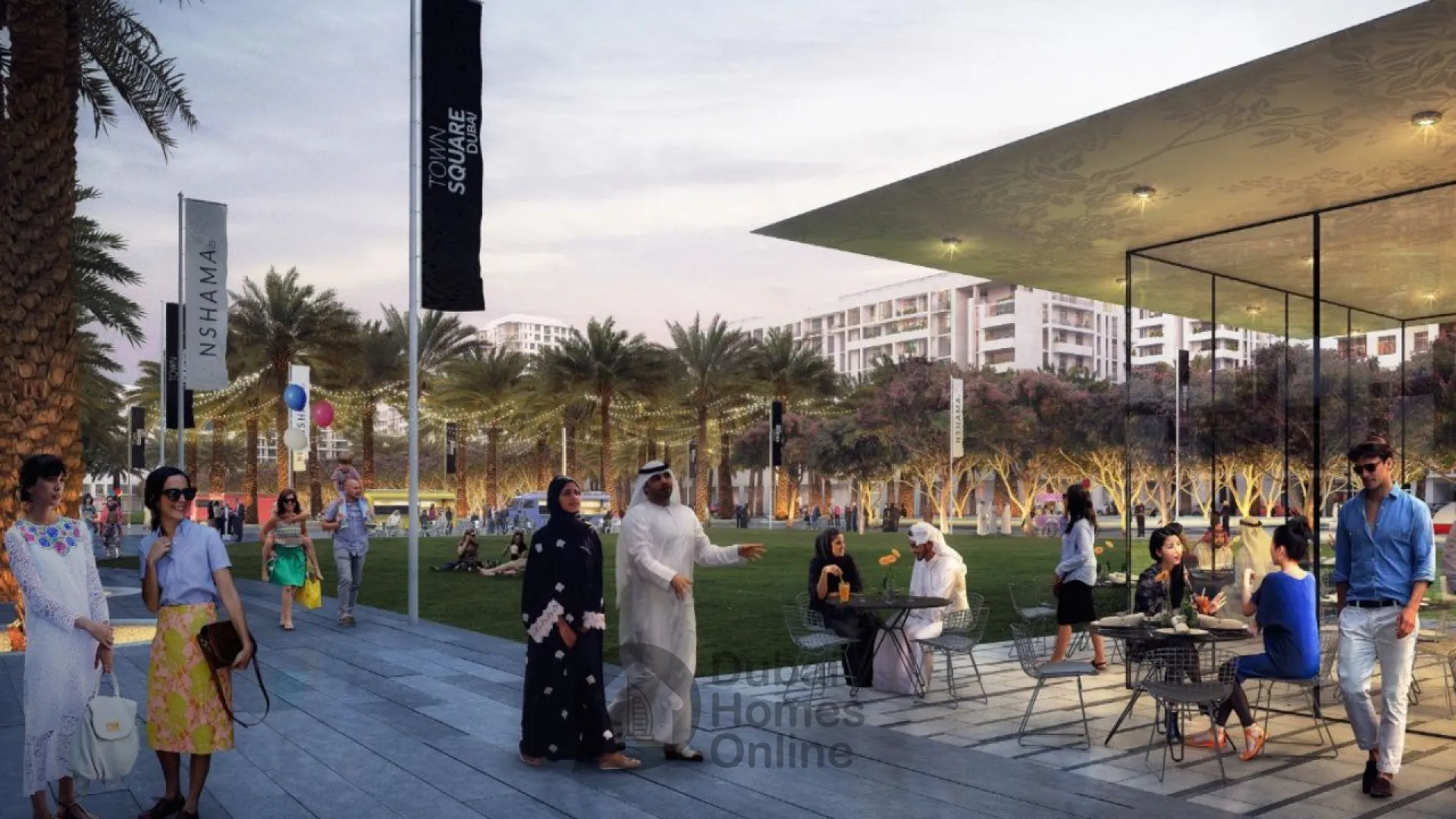 Aria Apartments For Sale by Nshama at Town Square Dubai