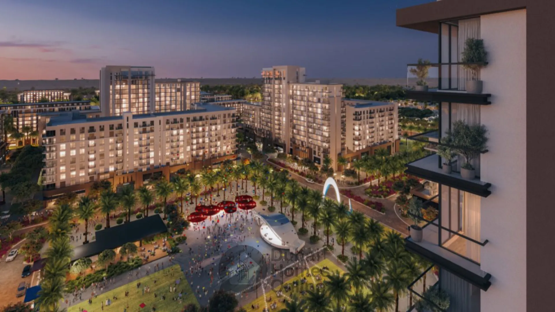 Aria Apartments For Sale by Nshama at Town Square Dubai