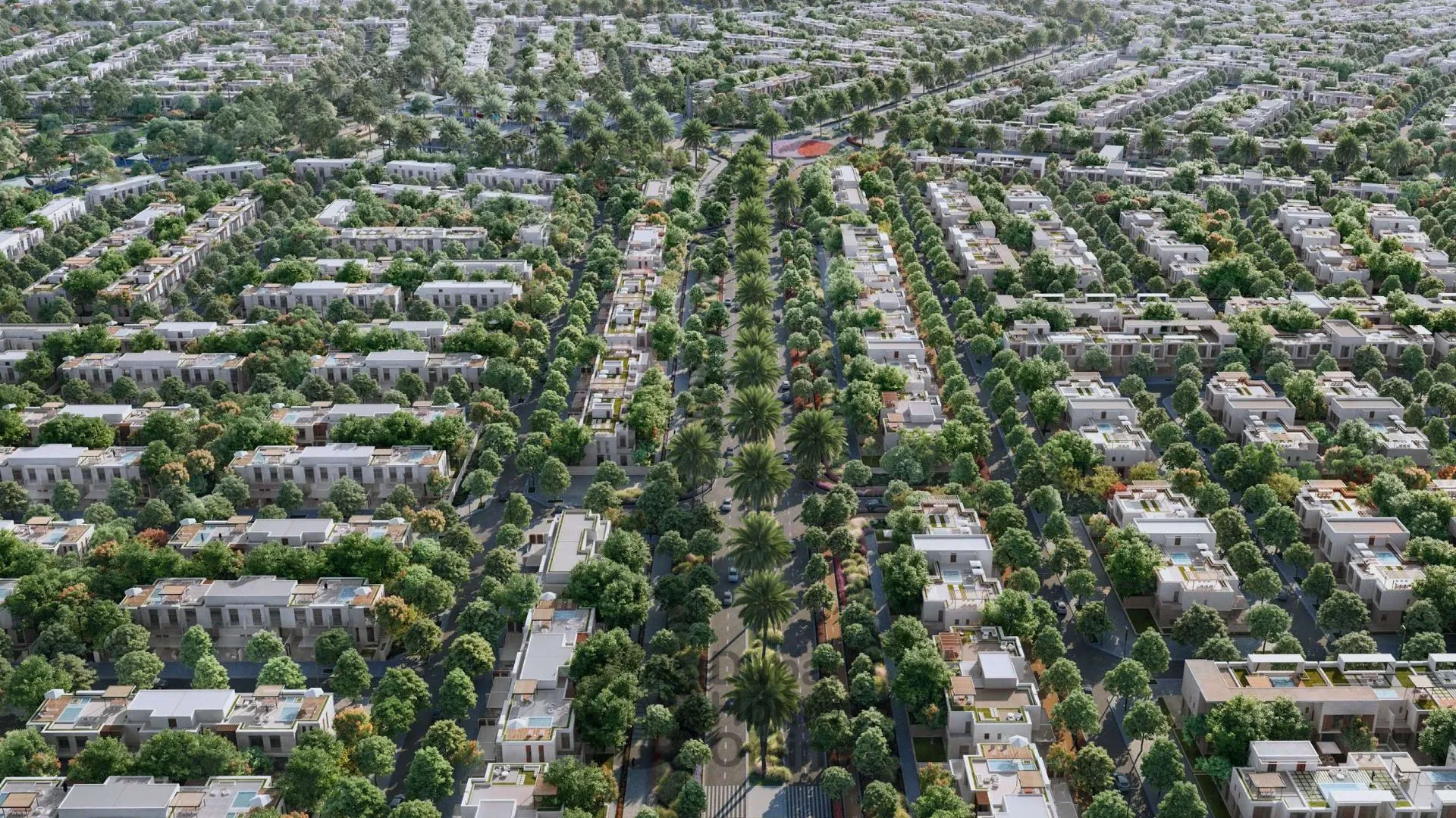 أراضي سكنية جرين وود للبيع من النخيل في مدينة دبي العالمية