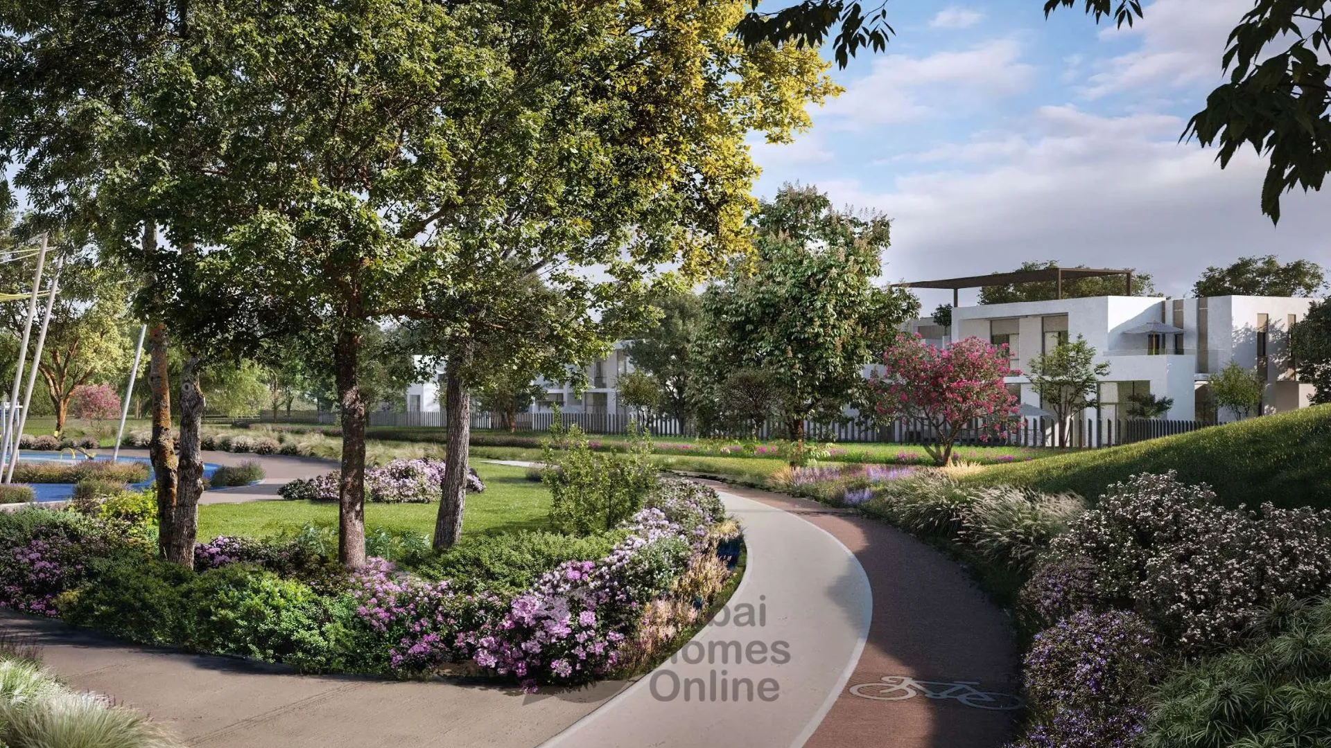 أراضي سكنية جرين وود للبيع من النخيل في مدينة دبي العالمية