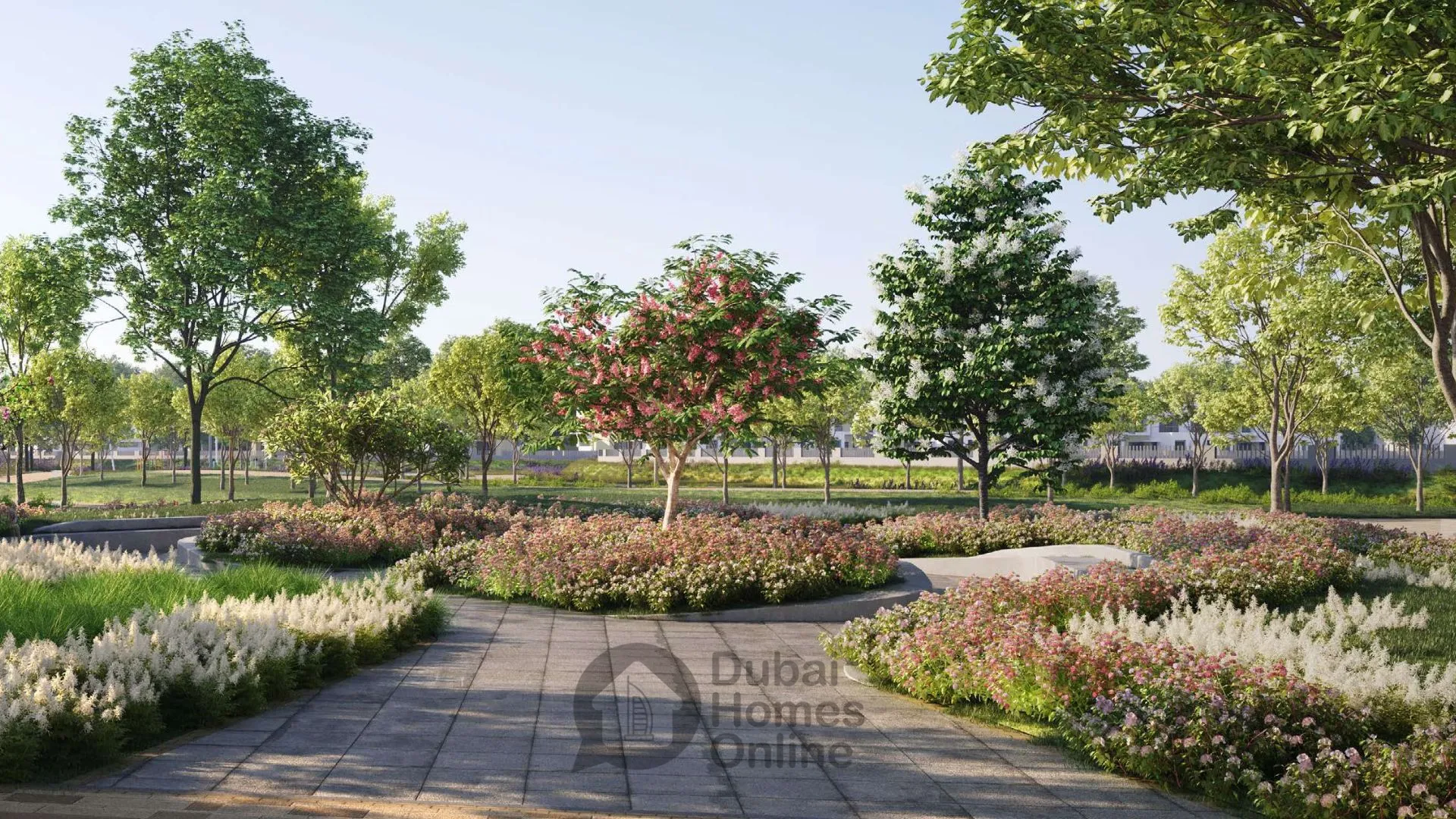 أراضي سكنية جرين وود للبيع من النخيل في مدينة دبي العالمية