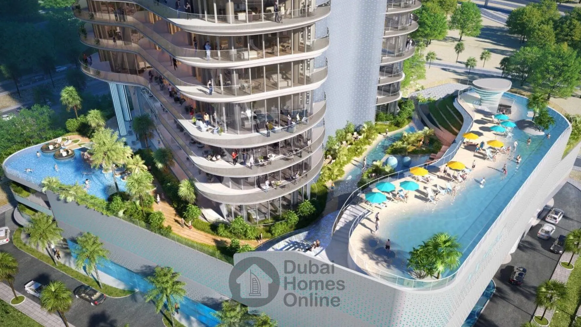 Damac Casa Tower Apartments For Sale at Al Sufouh in Dubai