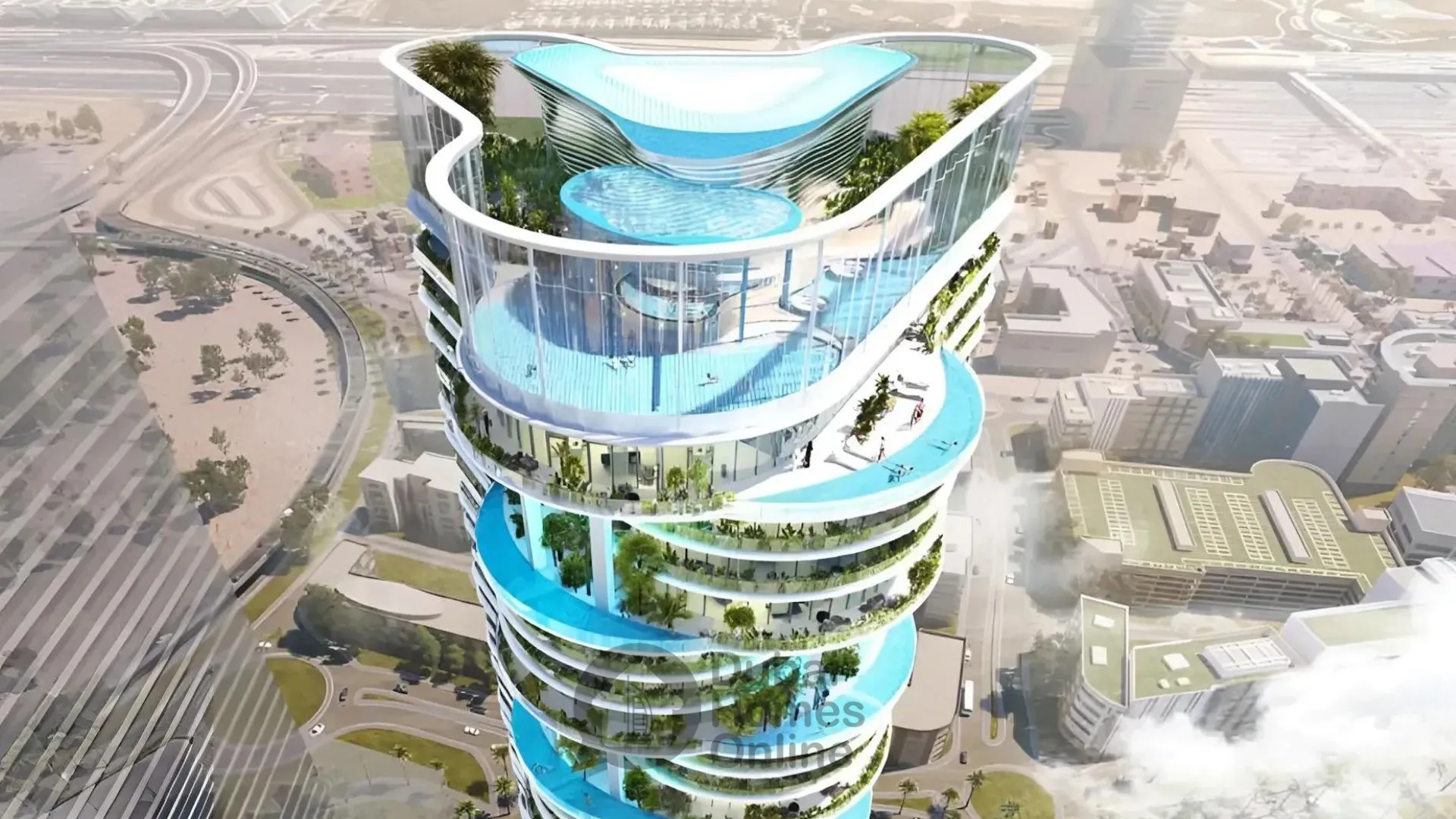 Damac Casa Tower Apartments For Sale at Al Sufouh in Dubai