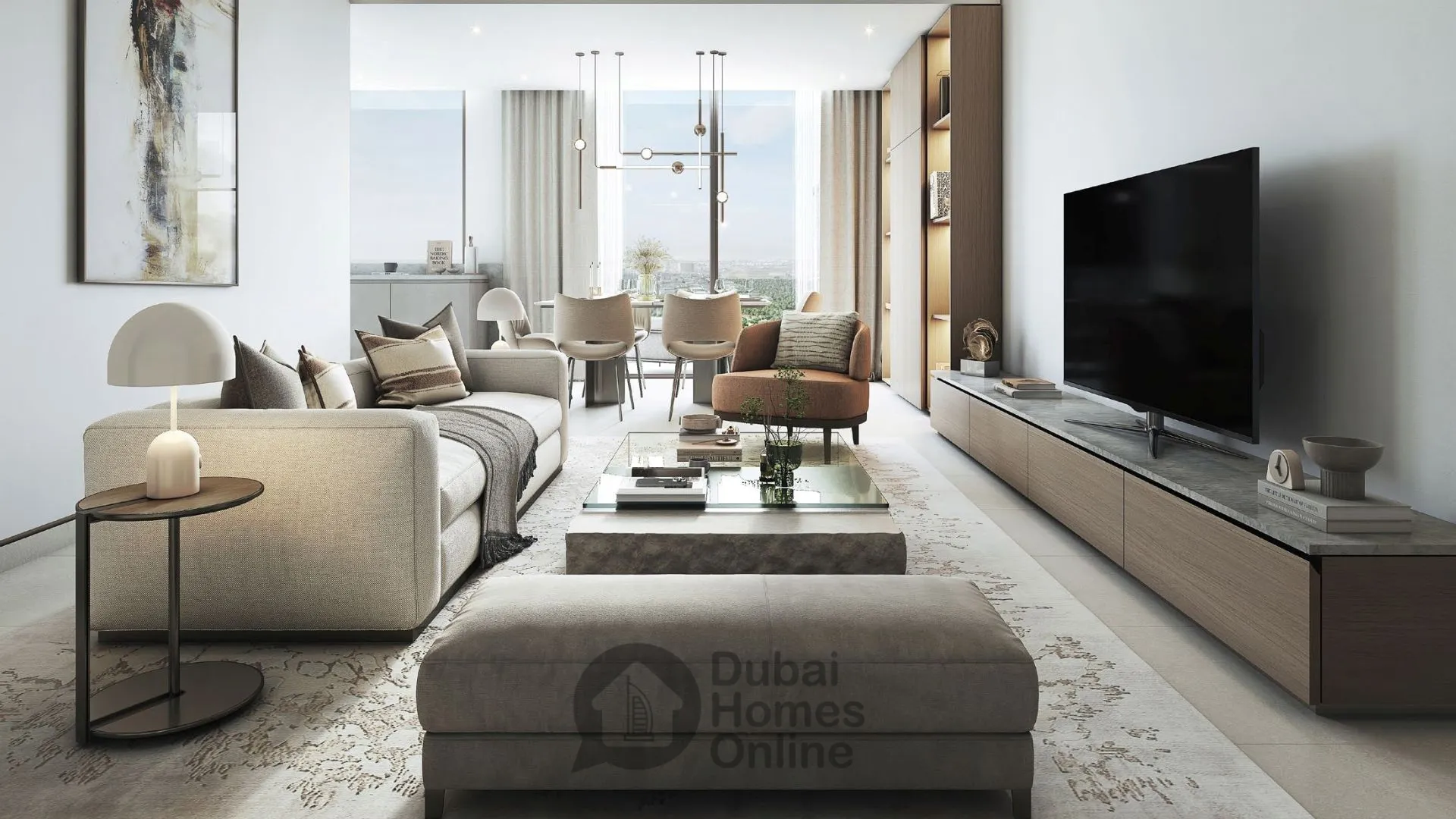 شقق 350 ريفرسايد كريسنت للبيع في شوبا هارتلاند 2 في دبي