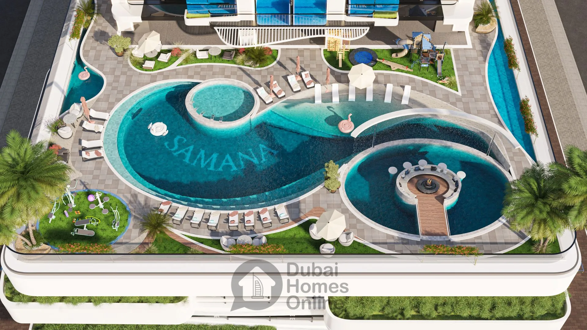 شقق سمانا مانهاتن للبيع في قرية جميرا الدائرية في دبي