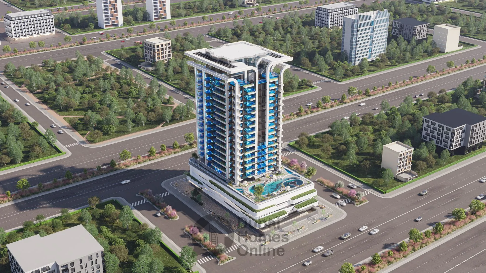 شقق سمانا مانهاتن للبيع في قرية جميرا الدائرية في دبي